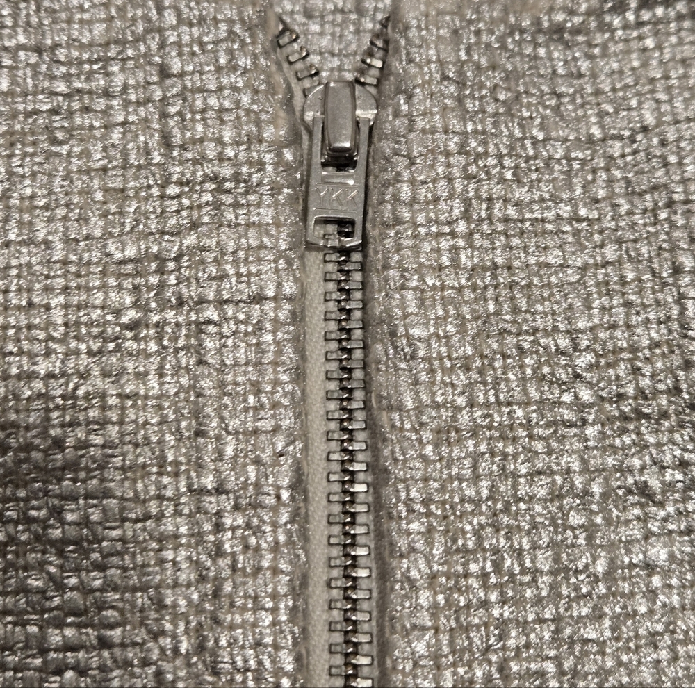 French Connection Silver Metallic Sundae Mini Dress - Picture 7 of 7